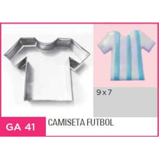 CORTANTE FLOGUS PARA GALLETA CAMISETA FUTBOL x1 GA41