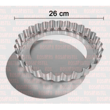 PASTAFROLA DESFONDABLE HOJALATA Nº2 26cm x1