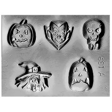 PLACA PARA BOMBON/SOUVENIR HALLOWEEN SURTIDOS Nº681 PLASTICHOK