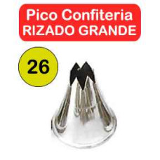 PICO CONFITERIA RIZADO 26