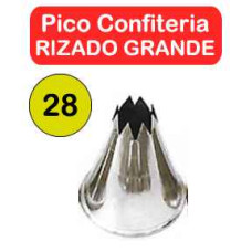 PICO CONFITERIA RIZADO 28