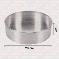 TORTERA ALUMINIO MULTY Nº26 x1