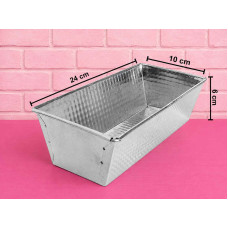 BUDIN HOJALATA GRANEADO A&E MEDIANO 24x10cm x1 BUDIN HOJALATA GRANEADO A&E MEDIANO 24x10cm x1