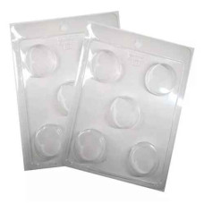 PLACA PARA BOMBON/SOUVENIR REDONDA OREO LISA Nº25 D.E.L