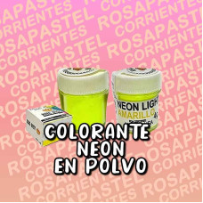 COLORANTE EN POLVO LIPOSOLUBLE NEON AMARILLO KING DUST COLORANTE EN POLVO LIPOSOLUBLE NEON AMARILLO KING DUST