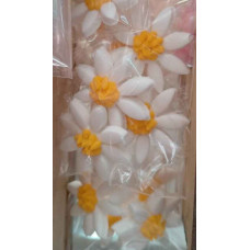FLOR MARGARITA DE PASTILLAJE x4u FLOR MARGARITA DE PASTILLAJE x4u
