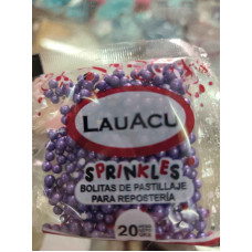 PERLAS COMESTIBLES VIOLETA LAUACU 20gr PERLAS COMESTIBLES VIOLETA LAUACU 20gr
