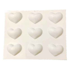 PLACA PARA BOMBON/SOUVENIR 9 CORAZONES Nº969 A PLASTICHOK