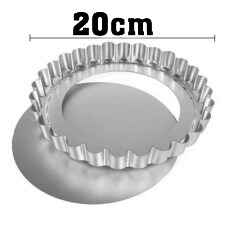 PASTAFROLA DESFONDABLE HOJALATA 20cm x1 R.C