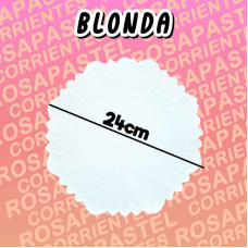 BLONDA REDONDA 24 CM x100 BLONDA REDONDA 24 CM x100