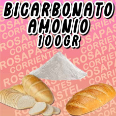 BICARBONATO DE AMONIO 100grs (fraccionado) BICARBONATO DE AMONIO 100grs (fraccionado)