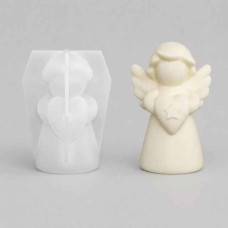 MOLDE SILICONA ANGEL CABELLO VELA