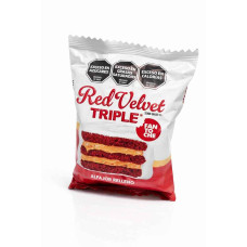 ALFAJOR TRIPLE RED VELVET FANTOCHE x100grs