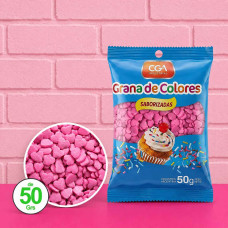 SPRINKLES GRANA CORAZON ROSA 50gr