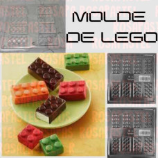 PLACA PARA BOMBON/SOUVENIR BLOQUES LEGO B129 LA REPOSTERA