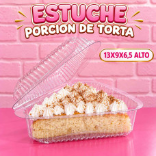 ESTUCHE PORCION TORTA 13x9x6.5 ESTUCHE PORCION TORTA 13x9x6.5