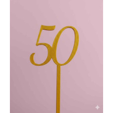 TOPPER DORADO 50 3D TOPPER DORADO 50 3D