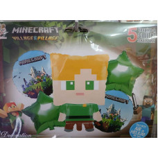 KIT GLOBOS PERSONAJE MINECRAFT PIEZAS x1 GY-S5-29