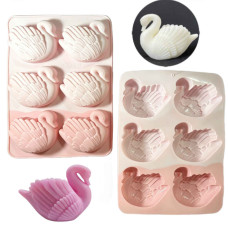 MOLDE SILICONA 6 CISNES JABON MOLDE SILICONA 6 CISNES JABON