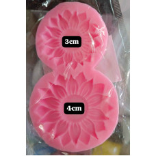 MOLDE SILICONA 2 GIRASOLES