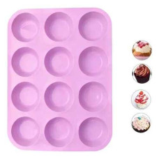 MOLDE SILICONA 12 CUPCAKE
