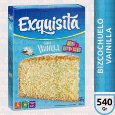 BIZCOCHUELO EXQUISITA VAINILLA 540GRS