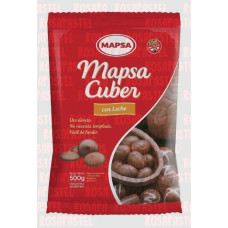 CHOCOLATE MAPSACUBER BOTON CON LECHE x500grs