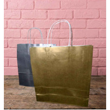 BOLSA C/MANIJA PLATEADA 18x21 BOLSA C/MANIJA PLATEADA 18x21