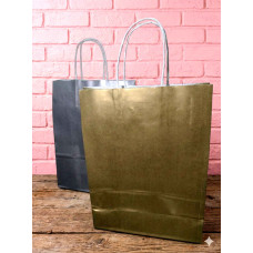 BOLSA C/MANIJA PLATEADA 30x41 BOLSA C/MANIJA PLATEADA 30x41