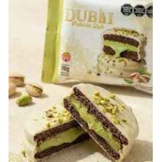 ALFAJOR DUBAI PISTACHO NEGRO 70grs ALFAJOR DUBAI PISTACHO NEGRO 70grs