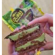 ALFAJOR DUBAI PISTACHO BLANCO 70grs ALFAJOR DUBAI PISTACHO BLANCO 70grs