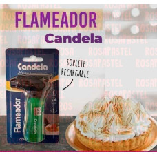 MINI SOPLETE PARA REPOSTERIA CANDELA x1 (FLAMEADOR) 5860/ZY-218WH