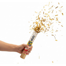 CAÑON CARIOCA PARTY TIME CONFETTI DORADOS 30cm