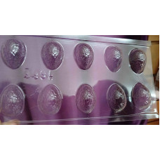 PLACA TRANSP. (1683) HUEVO LABRADO 3CM X10