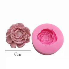 MOLDE SILICONA PEONIA CHIQUITA ROSA