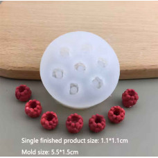 MOLDE SILICONA MINI FRAMBUESAS