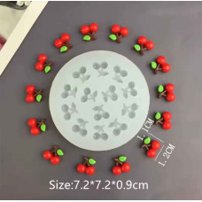 MOLDE SILICONA 13 CEREZA MINI