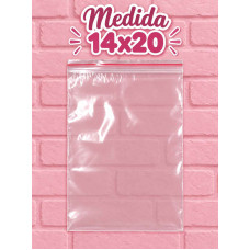 BOLSA CIERRE ZIPLOC 14x20 (50 uni)