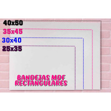 BASE MDF FIBROFACIL RECTANGULAR 25x35cm BASE MDF FIBROFACIL RECTANGULAR 25x35cm