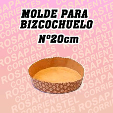 MOLDE BIZCOCHUELO Nº 20 MOLDE BIZCOCHUELO Nº 20