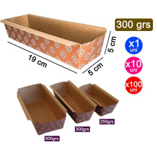 MOLDE BUDIN DE PAPEL 300grs