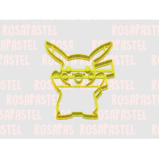 CORTANTE GALLETITA FONDANT MOLDE PIKACHU POKEMON GO 8CM