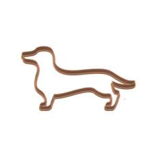 CORTANTE GALLETITAS SILUETA PERRO SALCHICHA 12X7CM