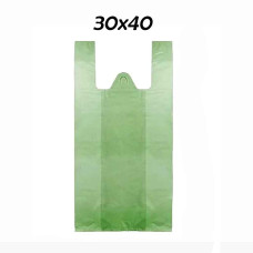 BOLSA CAMISETA 30x40 COLOR (reforzada)