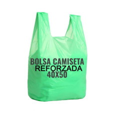 BOLSA CAMISETA 40X50 VERDE BOLSA CAMISETA 40X50 VERDE