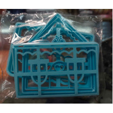 SET CASITA NAVIDAD PARTES 3D