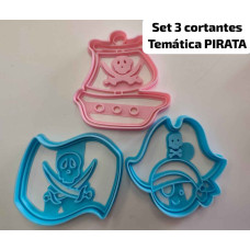 SET 3 CORTANTES PIRATA 3D SET 3 CORTANTES PIRATA 3D