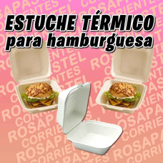 ESTUCHE TERMICO HAMBURGUESA CHICA ESTUCHE TERMICO HAMBURGUESA CHICA