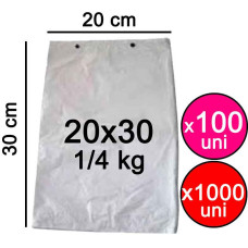 BOLSA BLOCK 20X30 (1/4kg)