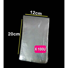 BOLSA POLIPROPILENO 12x20 x100 uni